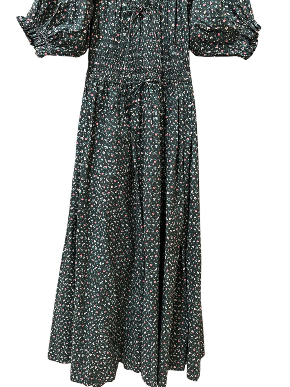 DOEN Victoire Floral 100% Organic Cotton Dress in Mirbeau Garden Size: XXL - Picture 6 of 12
